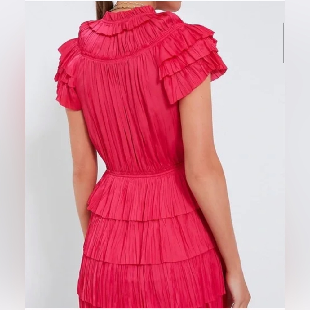 Ulla Johnson Vesna Dress In Pink Sz 8 View 3